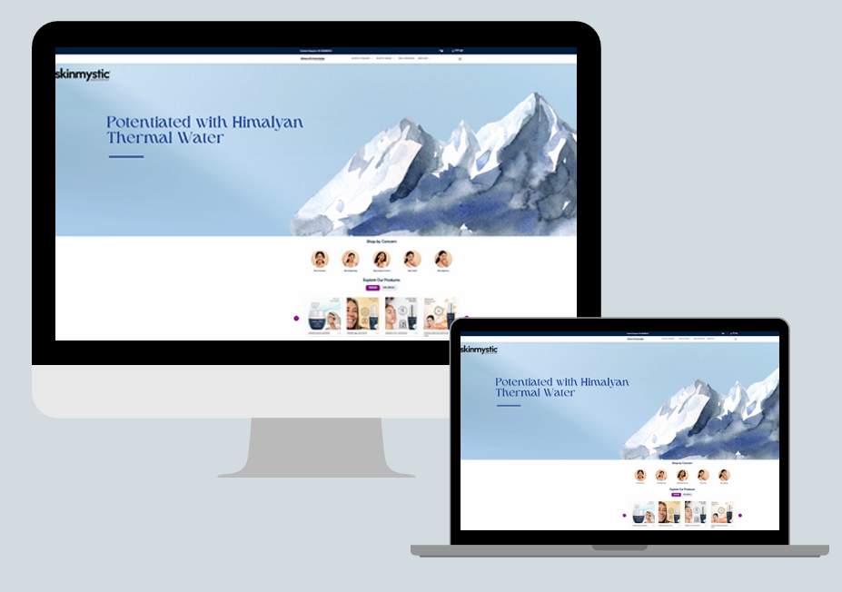 Skinosis Clinical Skincare E-Commerce Website Showcase